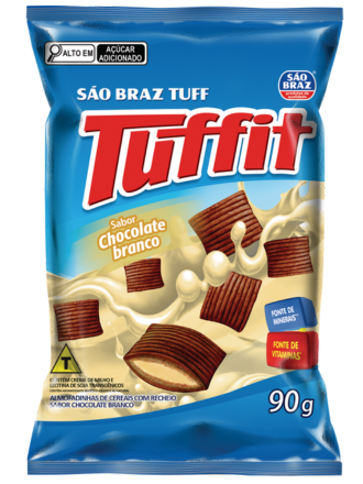 Tuffit Cereal Recheado Chocolate Branco