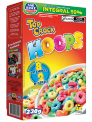 Top Crock Cereal Hoops Sabor Frutas