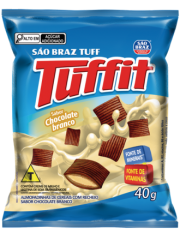 Tuffit Cereal Recheado Chocolate Branco